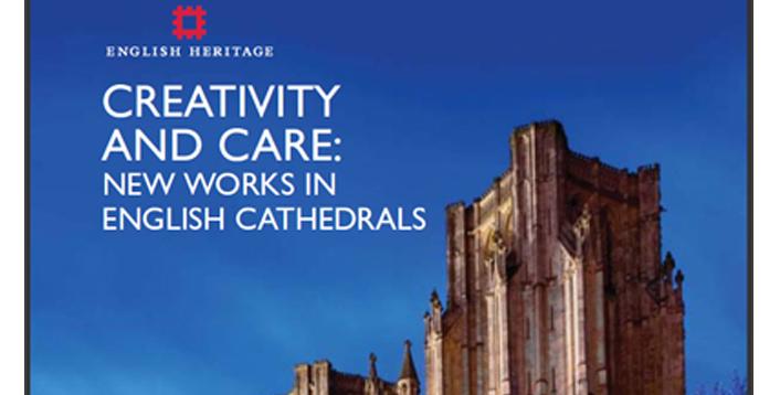The cover of 'Creativity and Care', by English Heritage.